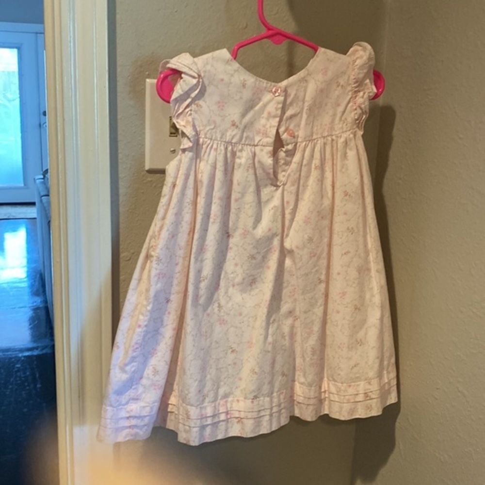 Jillian’s Closet 24 Month Baby Pink Floral Dress - Picture 3 of 3